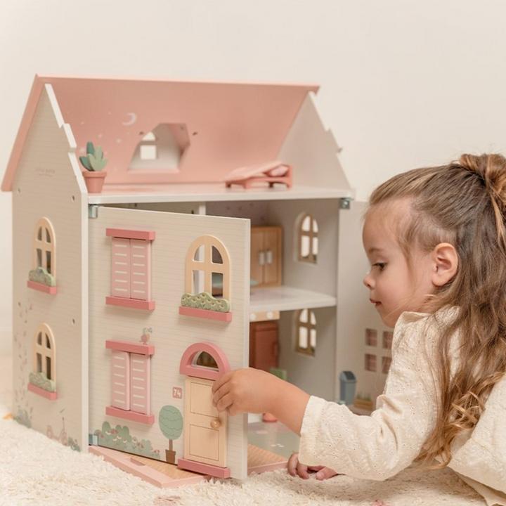 Actual product image Little Dutch Dutch Houten Poppenhuis FSC
