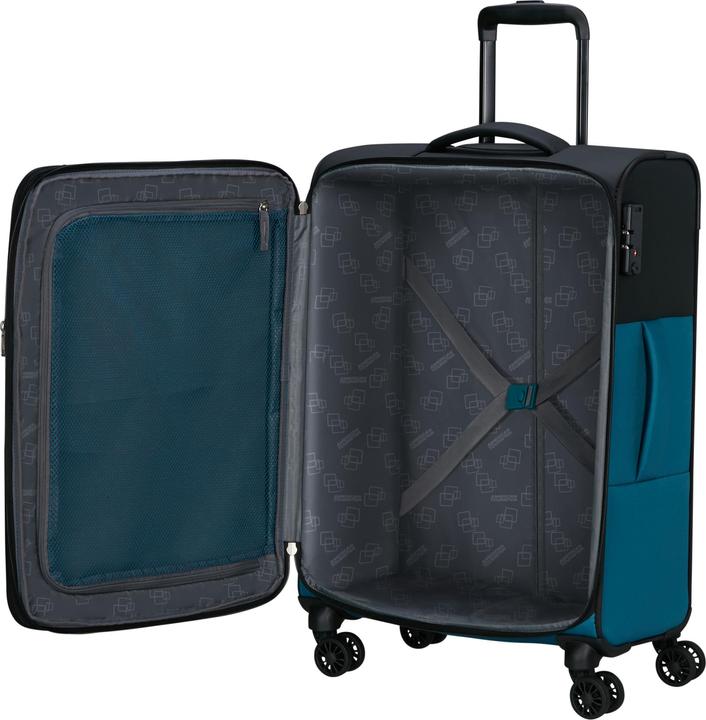 Actual product image American Tourister Suitcase & Trolley Daring Dash Spinner M EXP (67 l, M (50 - 90l))