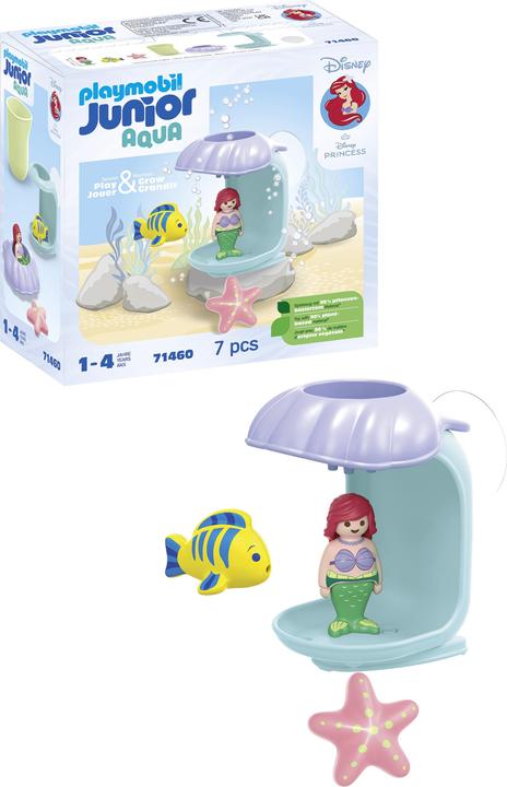 Actual product image Playmobil 71460 Playm. 1.2.3 & Disney: Ariel's Shell (71460, Playmobil 1.2.3)