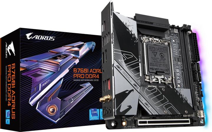 Gigabyte B760I AORUS PRO (LGA 1700, Intel B760 Express, Mini-ITX)