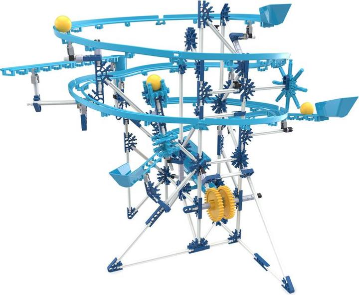 Productafbeelding K'Nex Knikkerbaan met motor, 504 stuks.