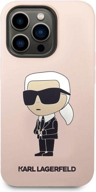 Actual product image Karl Lagerfeld iPhone 14 Pro Max Liquid Silicone Ikonik NFT Case (Apple iPhone 14 Pro Max)