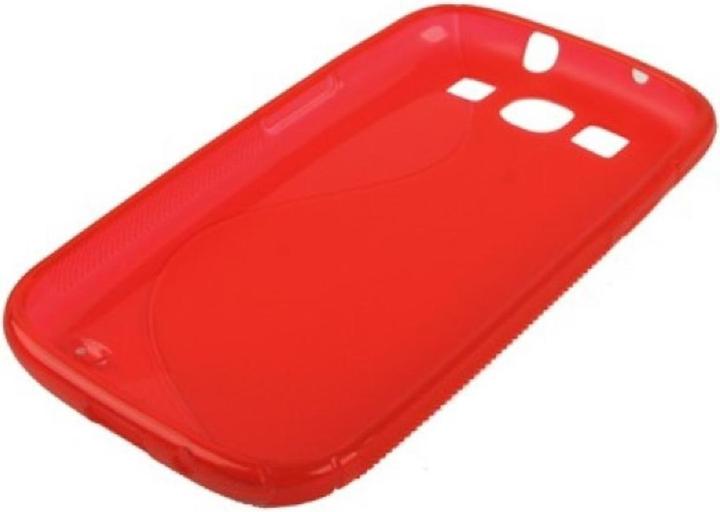 Produktbild König Design TPU Schutzhülle für Samsung Galaxy S3 i9300 / i9305 / S3 NEO i9301 Transparent Rot (Samsung Galaxy S3 Neo, Samsung Galaxy S3)