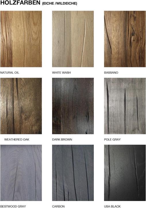 Actual product image zz_ArchivedByPCD_Mutoni wood Solid wood bench Edmonton - Wild oak rustic (60 cm)