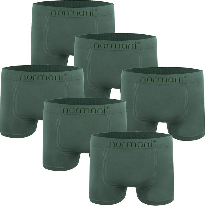 Immagine prodotto Normani 6 Stück Mikrofaser-Boxershorts für Herren aus Nylon (XL, confezione da 6)
