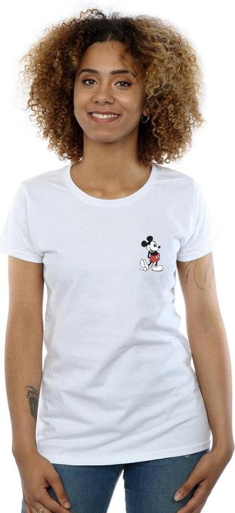 Immagine prodotto Disney Mickey Mouse Kickin Retro Chest Maglietta Donna (L)