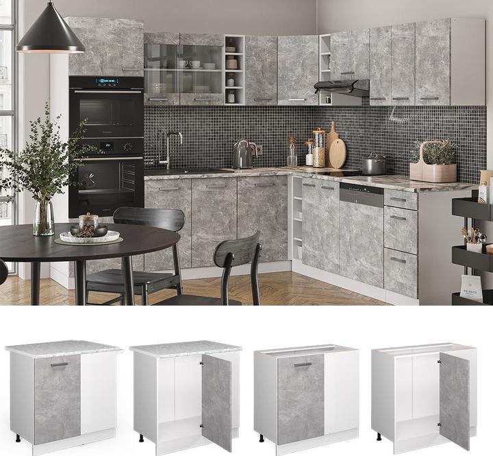 Produktbild Vicco Eckunterschrank R-Line (86 x 60 x 81.5 cm)