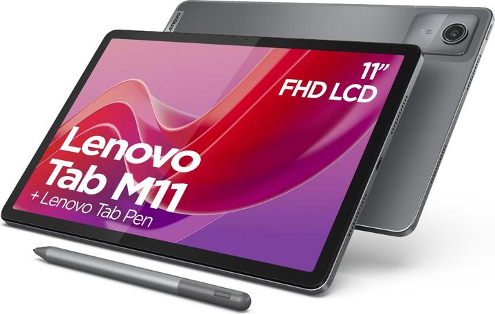 Actual product image Lenovo Tab M11 (4G, 11", 128 GB, Luna Grey)