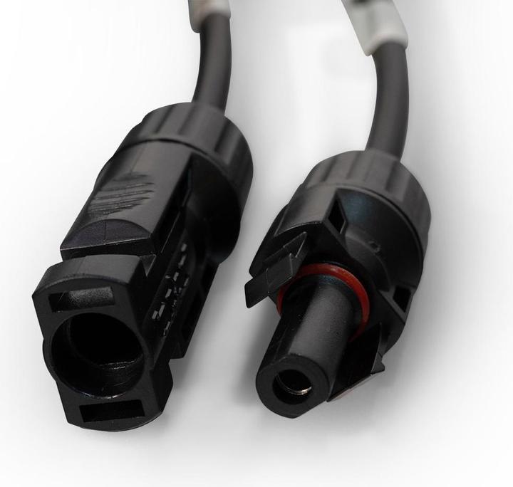 Image du produit Autosolar Câble solaire 2x 6 mètres à 6mm2 avec connecteur solaire (compatible) (Câble solaire)