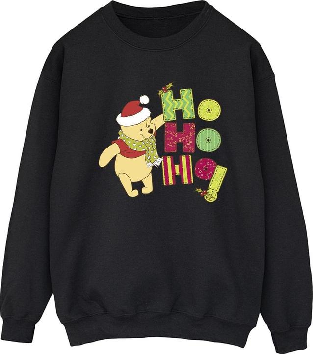 Disney Winnie The Pooh Ho Ho Ho Scarf Sweatshirt (4XL)
