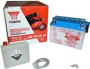 Actual product image Yuasa YB4L-B roller battery (12 V, 4.20 Ah, 45 A)