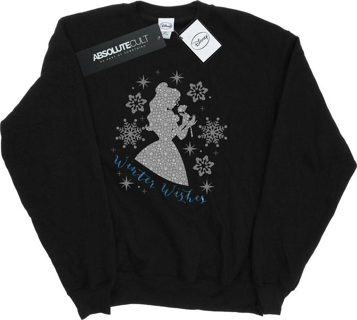 Disney Princess Belle Winter Silhouette Sweatshirt (XL)