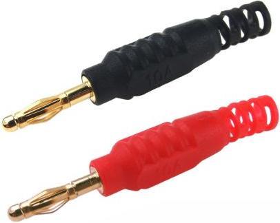 Productafbeelding Rs Pro Banaanstekker Zwart, Rood, 30 V wisselstroom, 60 V d
