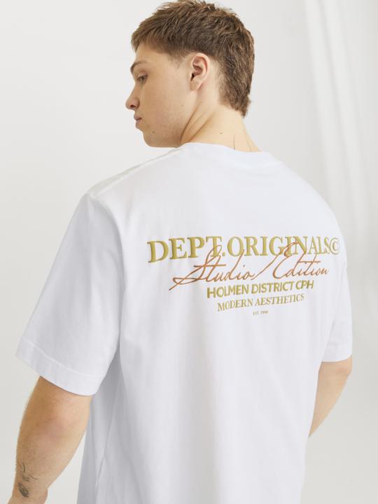 Actual product image Jack & Jones Jorislington Type Tee Ss Crew Neck Sn (L)