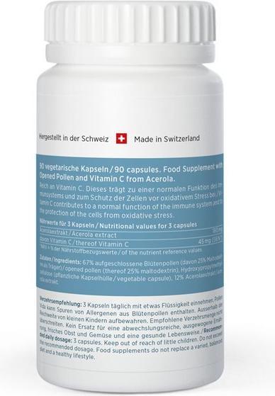 Actual product image Kingnature Pollen Vida capsule (90 Piece, Capsules, 500 g)