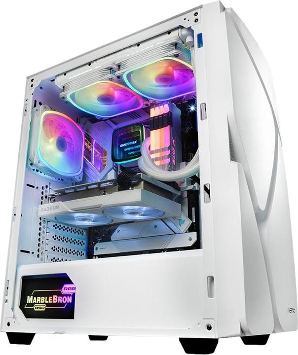 Produktbild Enermax AQUAFUSION ADV ARGB Snow White 240 AIO CPU Wasserkuehlung Intel LGA1700 AM5 Ready,250W+ TDP