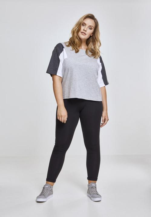 Actual product image Urban Classics Ladies 3-Tone Short Oversize Tee (XXL)