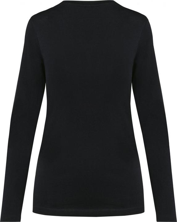 Produktbild Kariban suprima Langarmshirt mit V-Ausschnitt, Damen (L)