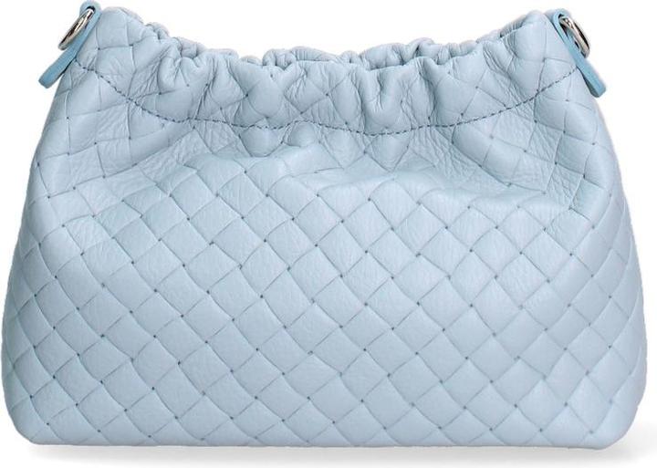 Actual product image Marc Ellis **Damen Umhängetasche Made In Italy - Modell Lunara Lux - 100% Leder** - 21.0 X 16.0 X 7.5 Cm