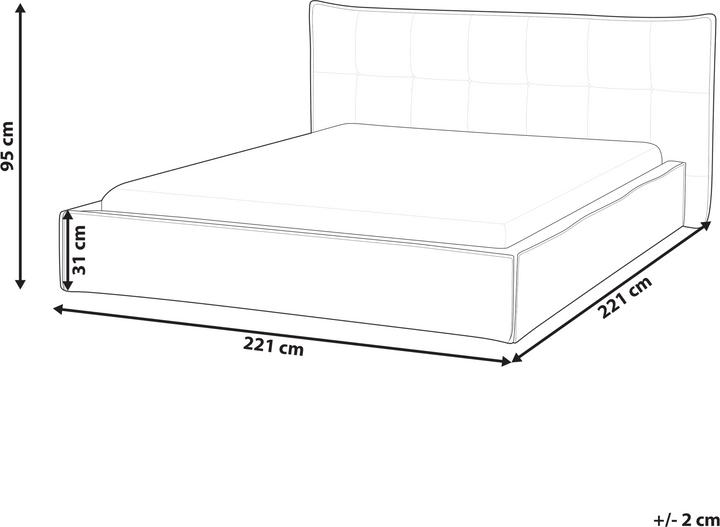 Produktbild Beliani Lestre (180 x 200 cm)