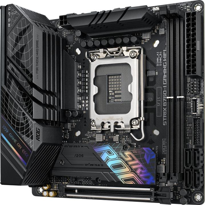 Image du produit ASUS ROG STRIX B760-I GAMING WIFI (LGA 1700, Intel B760, Mini-ITX)