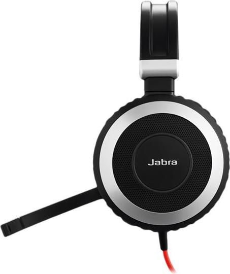 Actual product image Jabra Evolve 80 UC Duo (headset 3.5 mm jack) (Cable)