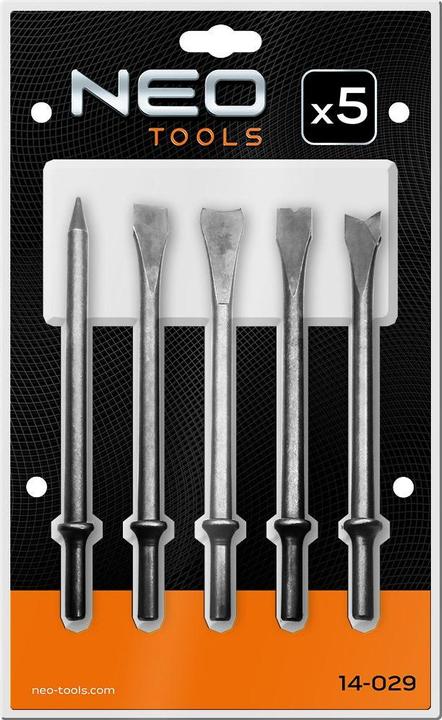 Image du produit Neo Tools Chisel for pneumatic hammer 5 pcs.