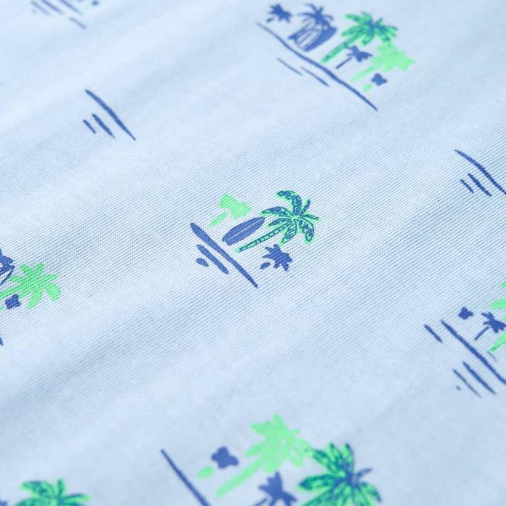 Immagine prodotto VidaXL Maglietta da bambino azzurro 92,Materiale: 100 % cotone,Colore (92)