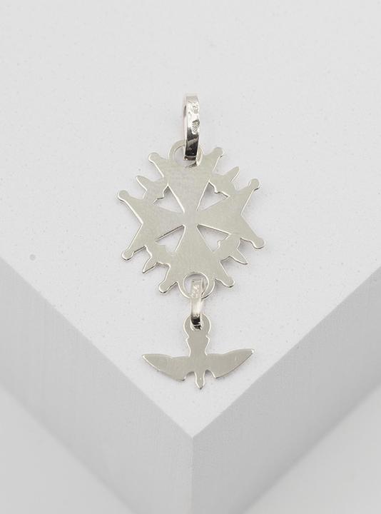 Image du produit Muau Croix huguenote (Or blanc 750)