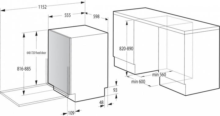 Produktbild Gorenje GV643D90 EB