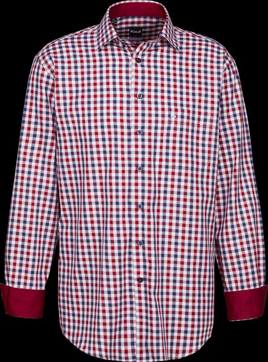 Immagine prodotto Kauf Bari Kent a manica lunga regular fit con contrasto in flanella chiara (3XL)