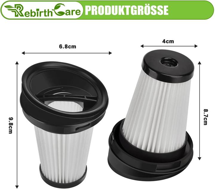 Actual product image Plutoos VCH9632 Filter for Grundig VCH9629 VCH9630 VCH9631 VCH9632 VCH9832 VCH9829 Upright Vacuum Cleaner