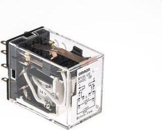 Actual product image Omron Industrial Automation DPCO latching relay,3A 24Vdc coil