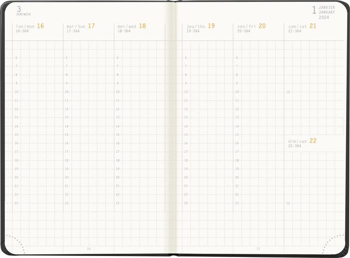 Produktbild Rhodia Webplanner 2024 (10 x 15 cm)