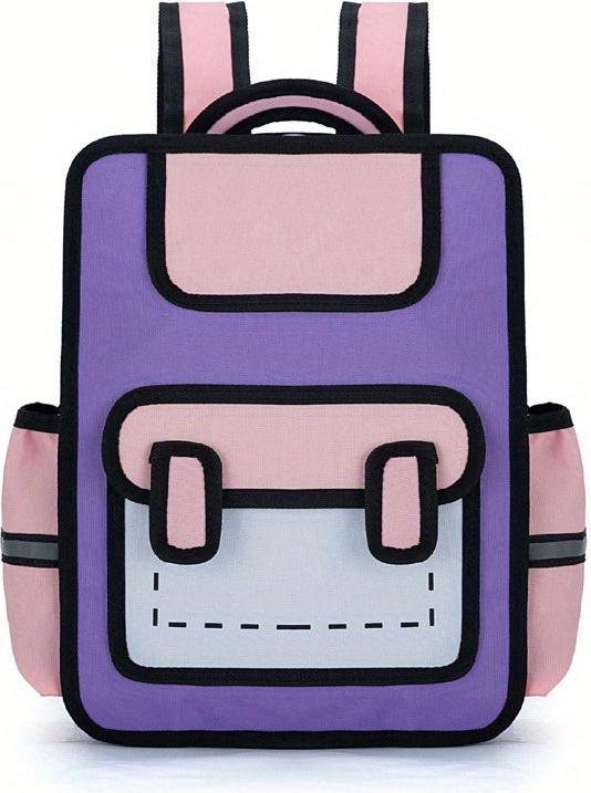 Immagine prodotto Only-Bags.Store Nuovo simpatico zaino dei cartoni animati, zaino scolastico unico per gli studenti