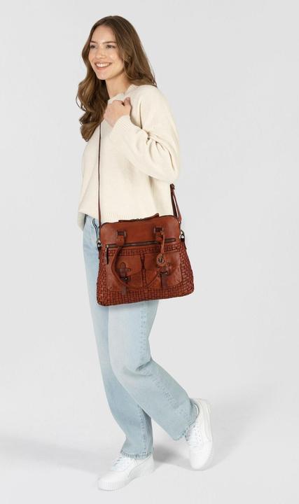 Immagine prodotto Harbour 2nd Urban Poets Schultertasche Leder 29 cm
