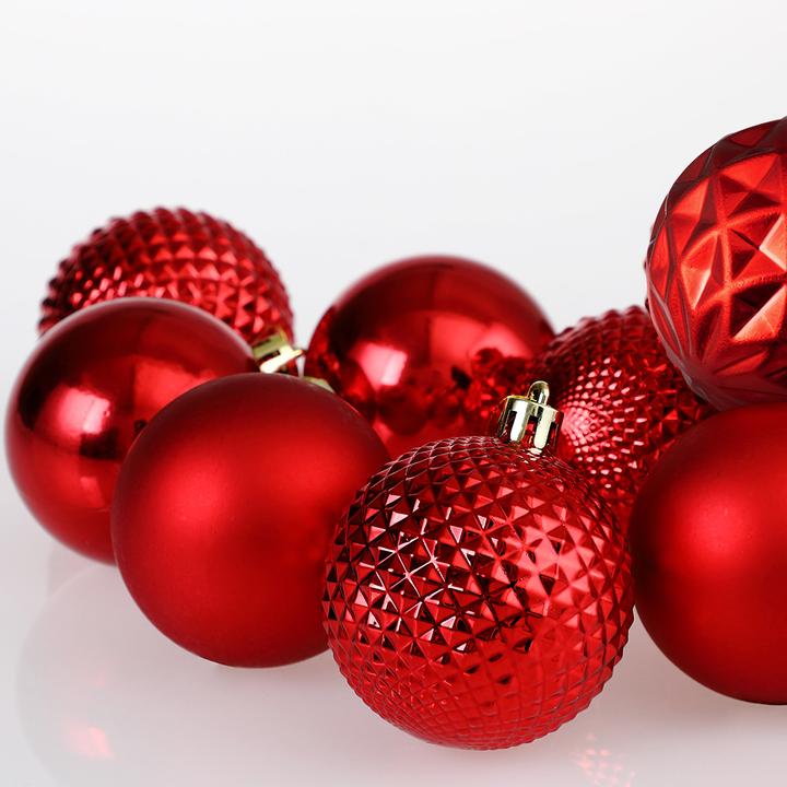 Produktbild Deuba Weihnachtsbaumkugeln (66 -teilig)
