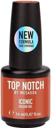 Actual product image Mesauda Top Notch Iconic 264 Crunchy Leaves 14ml Semi-Permanent Nail Polish (264, Top coat)