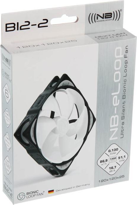 Actual product image Noiseblocker NB-eLoop B12-2 (120 mm, 1 x)