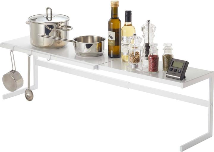 Actual product image Yamazaki Narrow extendable kitchen shelf TOWER