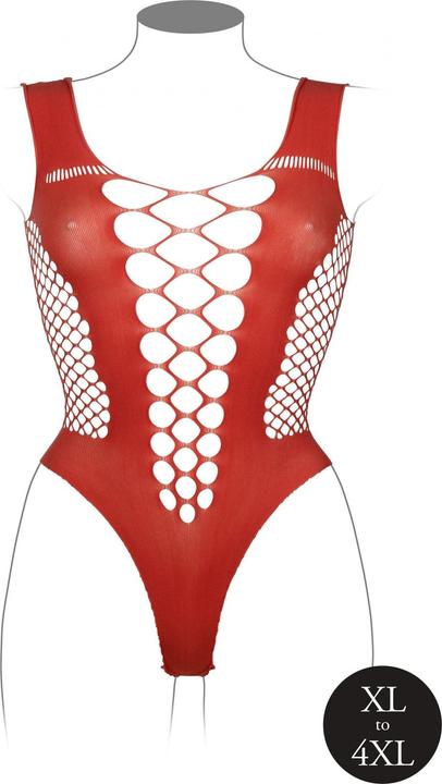 Le Désir Teddy col en V avec panneaux opaques - Taille unique (Taille unique)