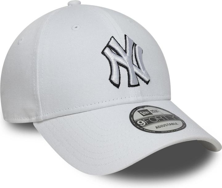 Produktbild New Era 9Forty Strap Cap - OUTLINE New York Yankees weiss