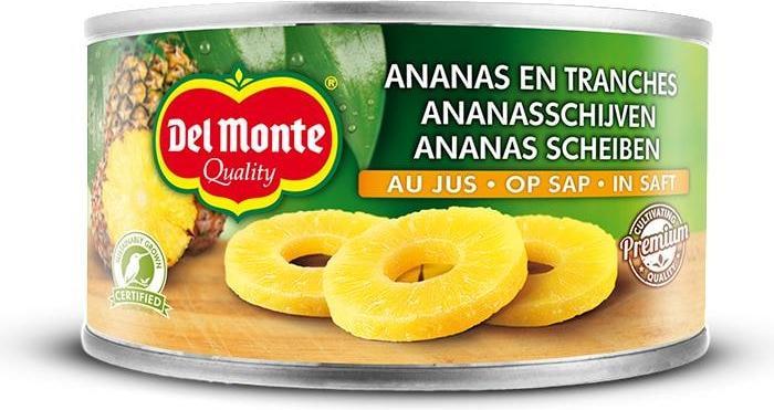 Image du produit Del Monte Tranches d'ananas (140 g)