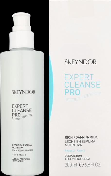 Actual product image Skeyndor Expert Cleanse Pro Rich Foam-In-Milk 200ml (Foam, 200 ml)