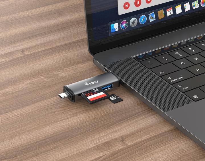 Image du produit equip Lecteur de cartes HUB USB 3.0 (USB 3.0, USB-C)