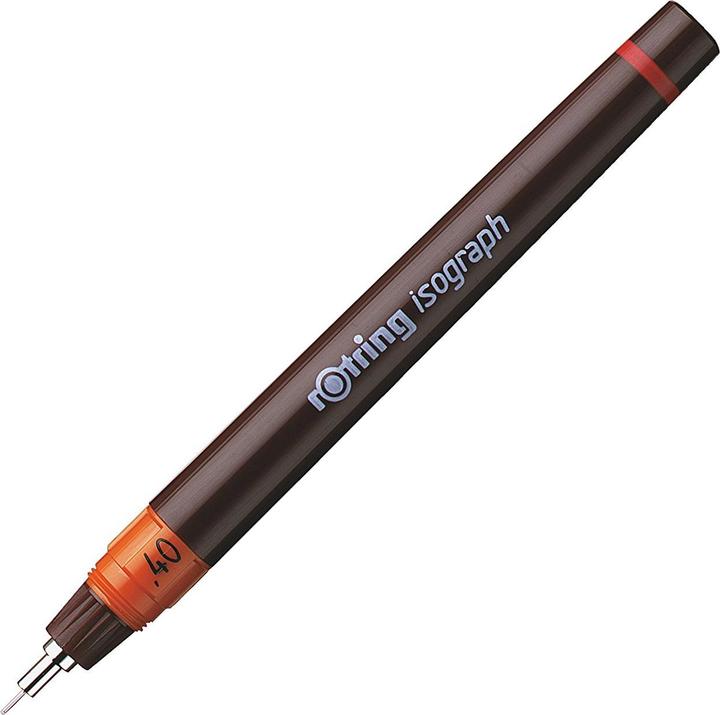 Image du produit Rotring Stylo à encre de Chine isograph 0,4 (Orange, Marron, 1 x)