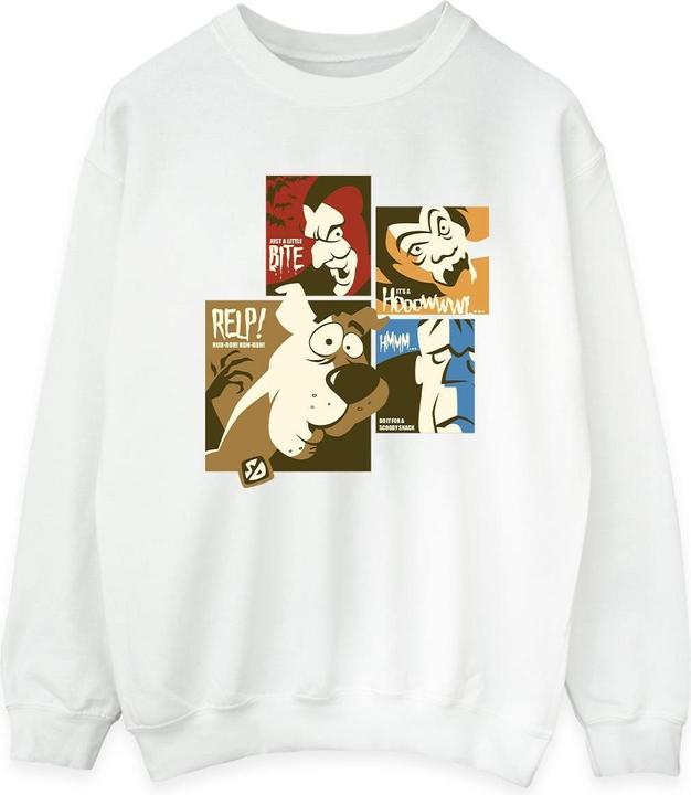 Immagine prodotto Scooby Doo Felpa Volti Quadrati Donna (4XL)