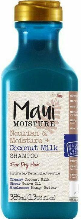 Immagine prodotto Maui shampoo nutriente per capelli secchi + latte di cocco 385 ml (385 ml, Shampoo liquido)