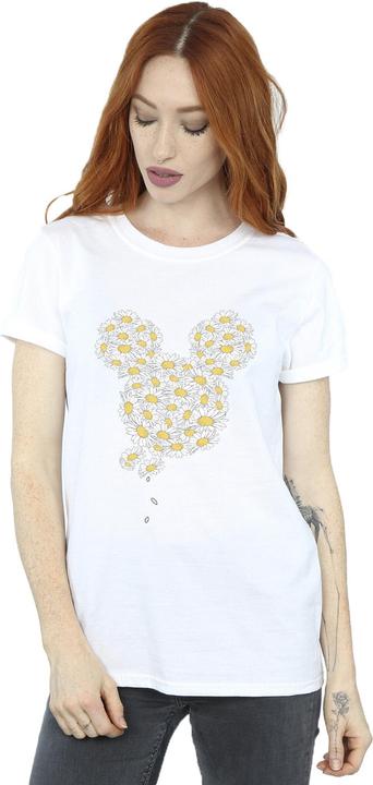 Immagine prodotto Mickey Mouse Maglietta Testa di Camomilla Donna (M)