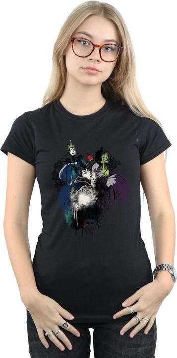 Actual product image Disney Womens/Ladies Villains Cotton T-Shirt (M)